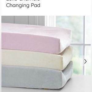 Two Used Pottery Barn Changing Table Suede - Grey